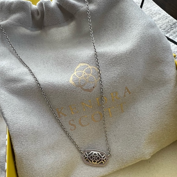 Kendra Scott Silver Elisa Necklaces